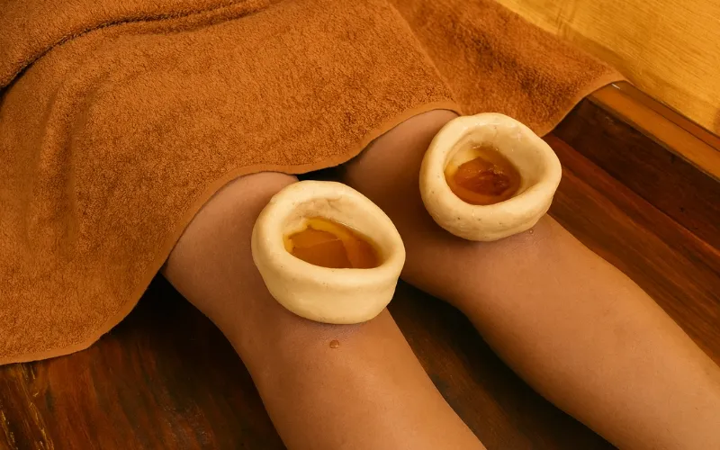 Janu Basti Therapy