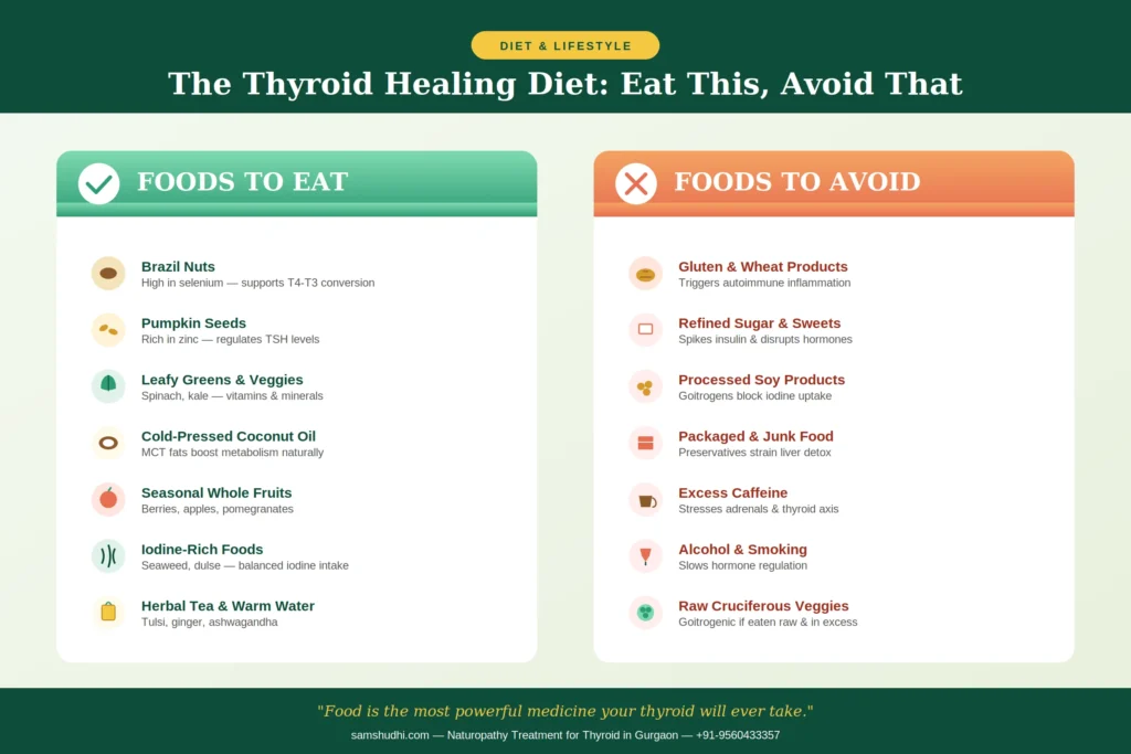 Naturopathy Treatment for Thyroid in Gurgaon at Samshudhi wellness centre