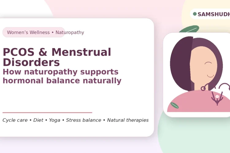 Naturopathy for PCOS in Gurgaon for hormonal balance and menstrual health